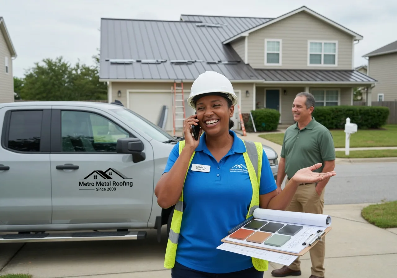 Storm Damage Metal Roof Repair in Burlingame, KS